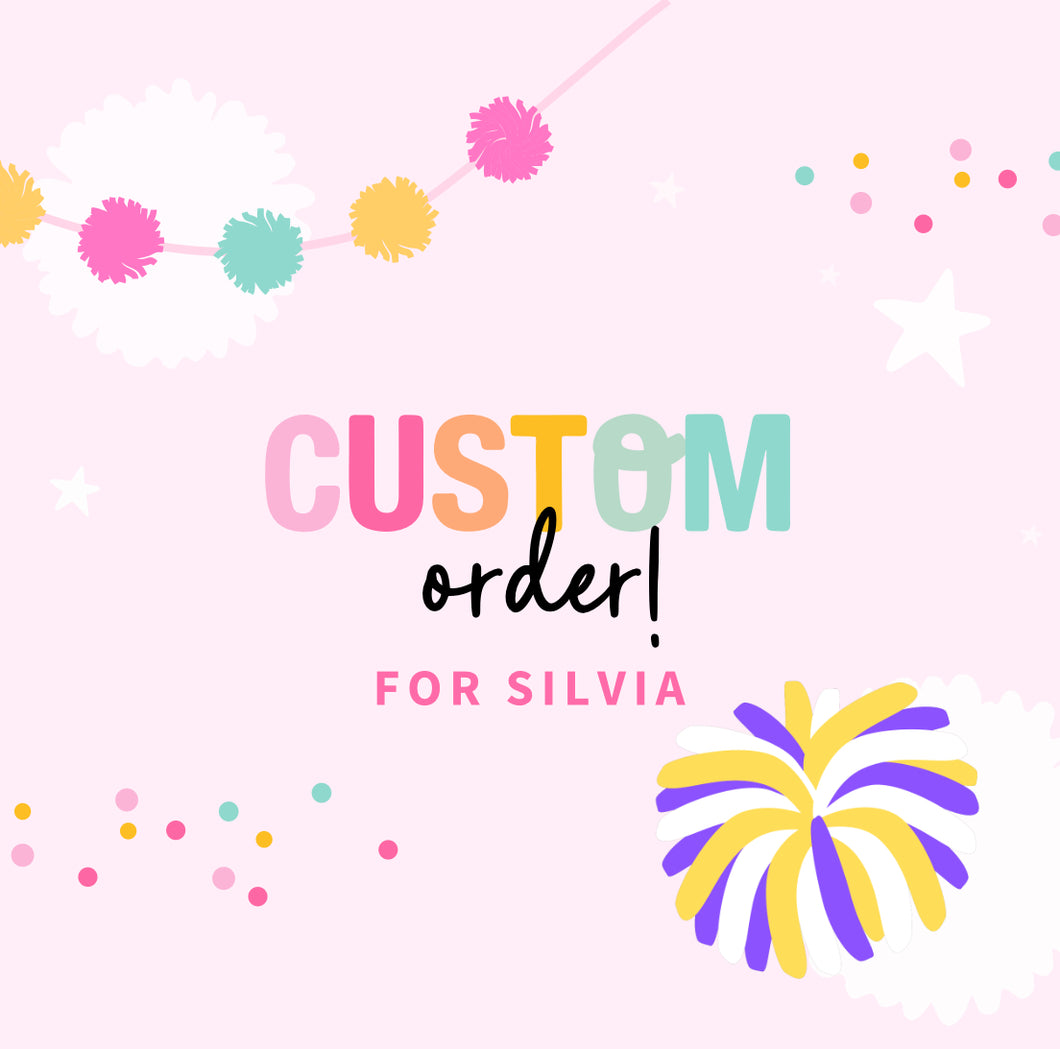 Custom cheer order
